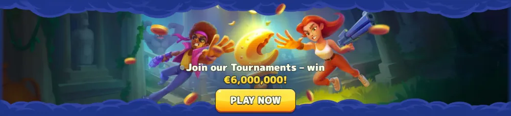 Torneo con montepremi di €6.000.000 Pistolo - banner promozionale